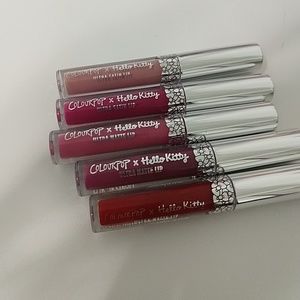 Colourpop X Hello Kitty Mini Lip Kit of 5